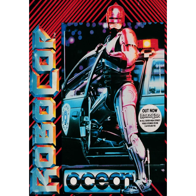 Jaquette de Robocop sur Cpc