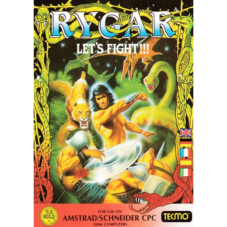Jaquette de Rygar sur Cpc