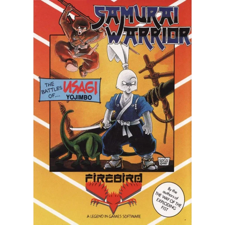 Jaquette de Samurai Warrior The Battles of. Usagi Yojimbo sur Cpc