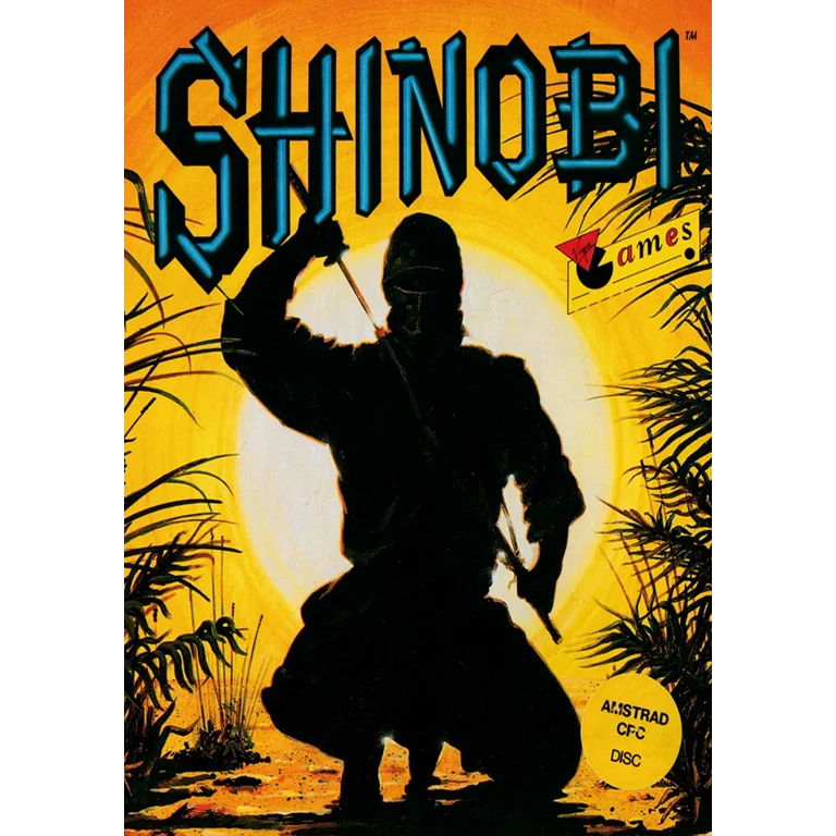 Jaquette de Shinobi sur Cpc