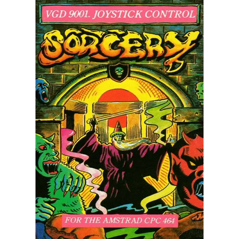 Jaquette de Sorcery sur Cpc
