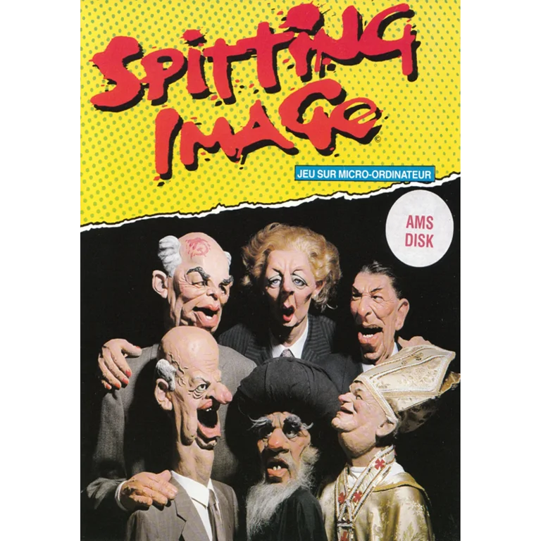 Jaquette de Spitting Image The Computer Game sur Cpc