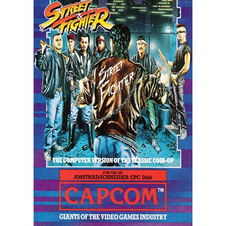 Jaquette de Street Fighter sur Cpc