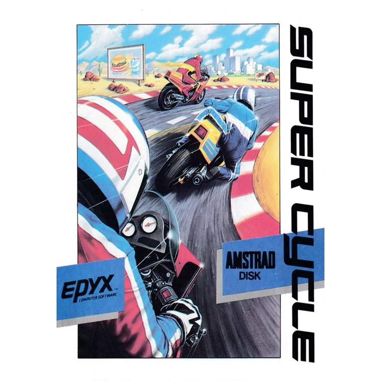 Jaquette de Super Cycle sur Cpc