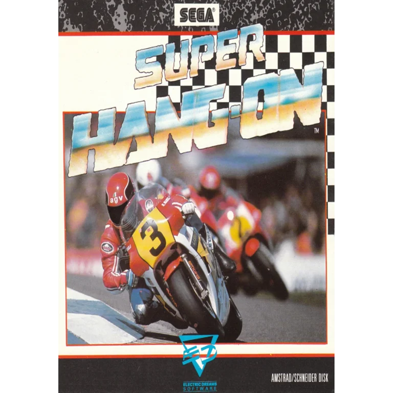 Jaquette de Super Hang On sur Cpc