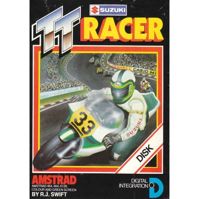Jaquette de TT Racer sur Cpc