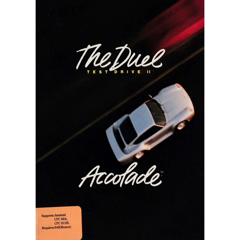 Jaquette de The Duel Test Drive II sur Cpc