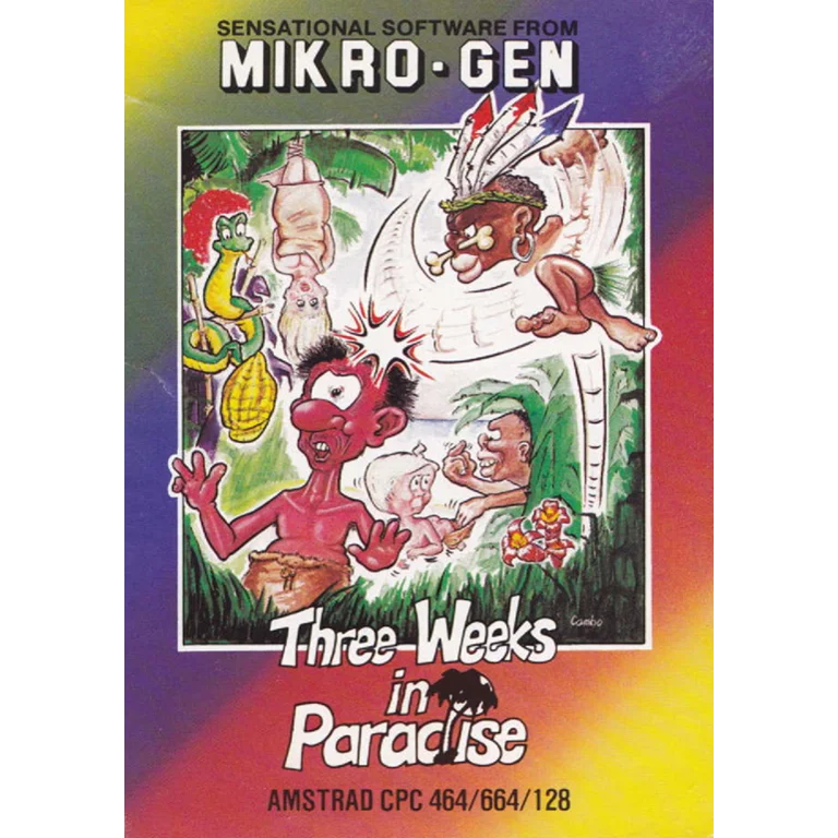 Jaquette de Three Weeks In Paradise sur Cpc