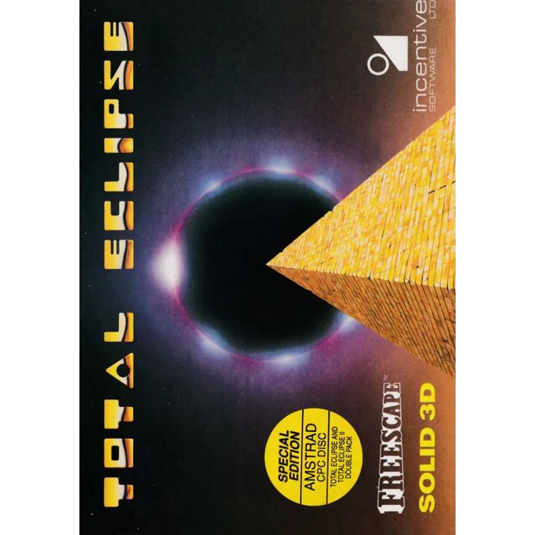 Jaquette de Total Eclipse 2 The Sphinx Jinx sur Cpc