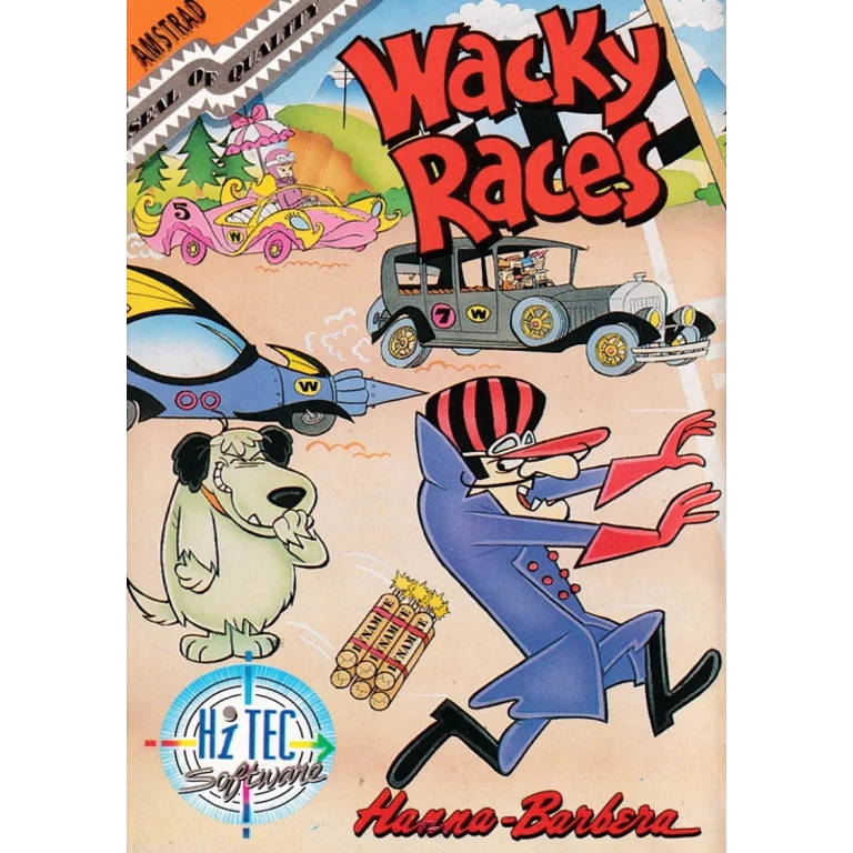 Jaquette de Wacky Races sur Cpc