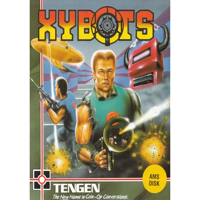 Jaquette de Xybots sur Cpc