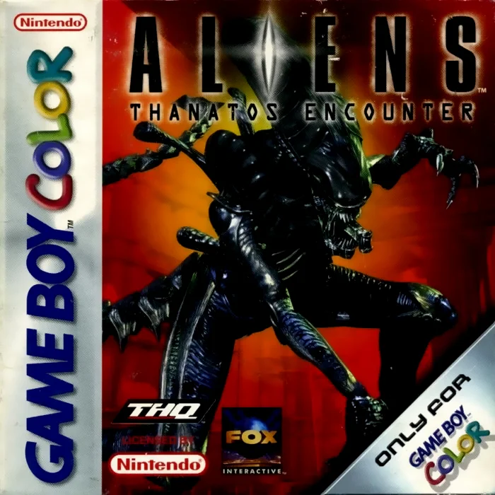 Jaquette de Aliens Thanatos Encounter 1 sur Game Boy Color