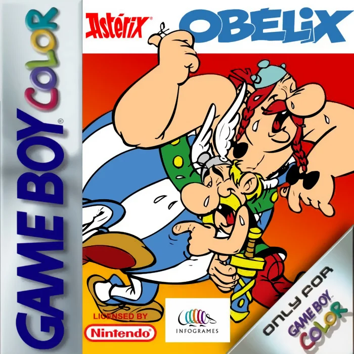 Jaquette de Asterix Obelix 1 sur Game Boy Color