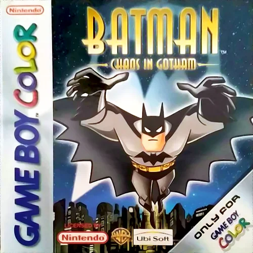 Jaquette de Batman Chaos in Gotham 1 sur Game Boy Color