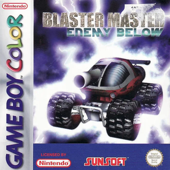 Jaquette de Blaster Master Enemy Below 1 sur Game Boy Color