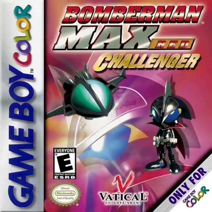 Jaquette de Bomberman Max Red Challenger 1 sur Game Boy Color