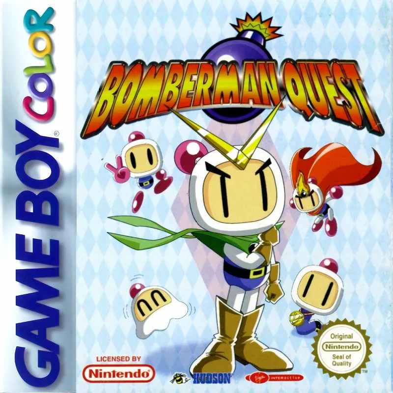 Jaquette de Bomberman Quest sur Game Boy Color