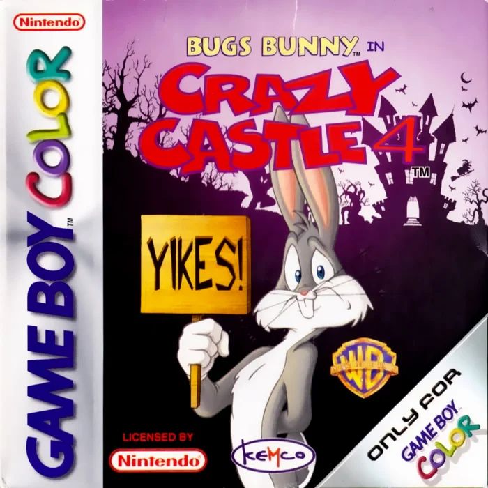 Jaquette de Bugs Bunny et le Chateau des Catastrophes 1 sur Game Boy Color