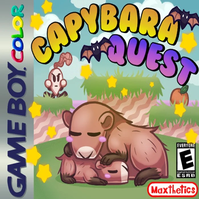 Jaquette de Capybara Quest 1 sur Game Boy Color