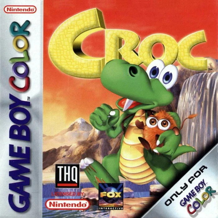 Jaquette de Croc 1 sur Game Boy Color