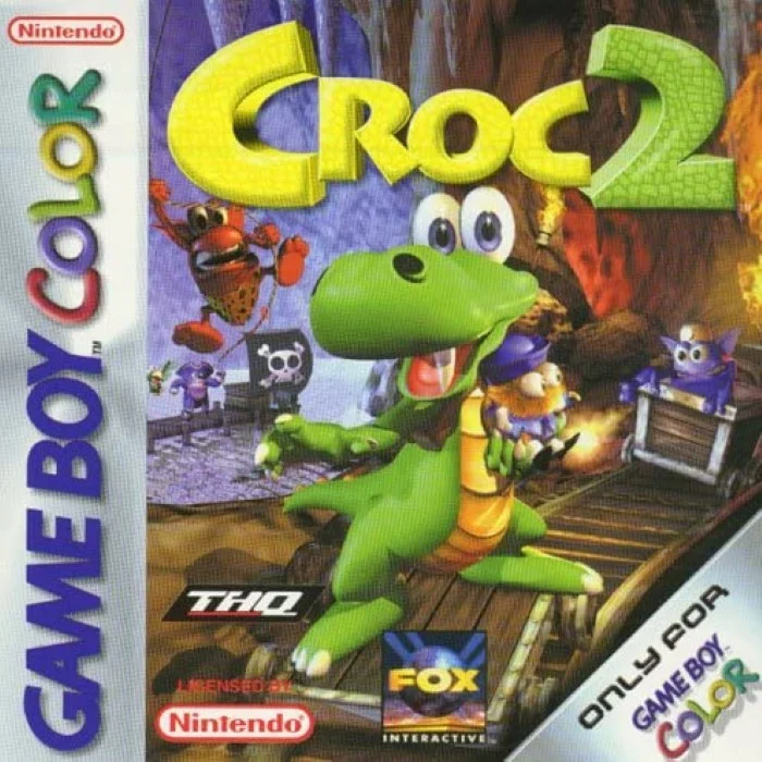 Jaquette de Croc 2 1 sur Game Boy Color