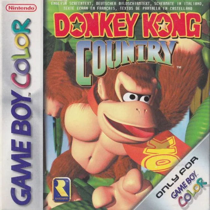 Jaquette de Donkey Kong Country sur Game Boy Color