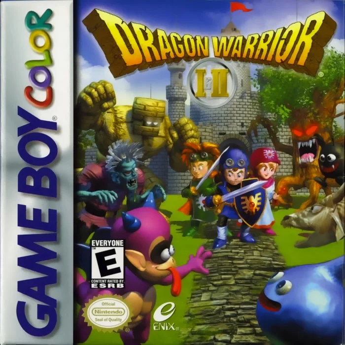 Jaquette de Dragon Quest I II 1 sur Game Boy Color