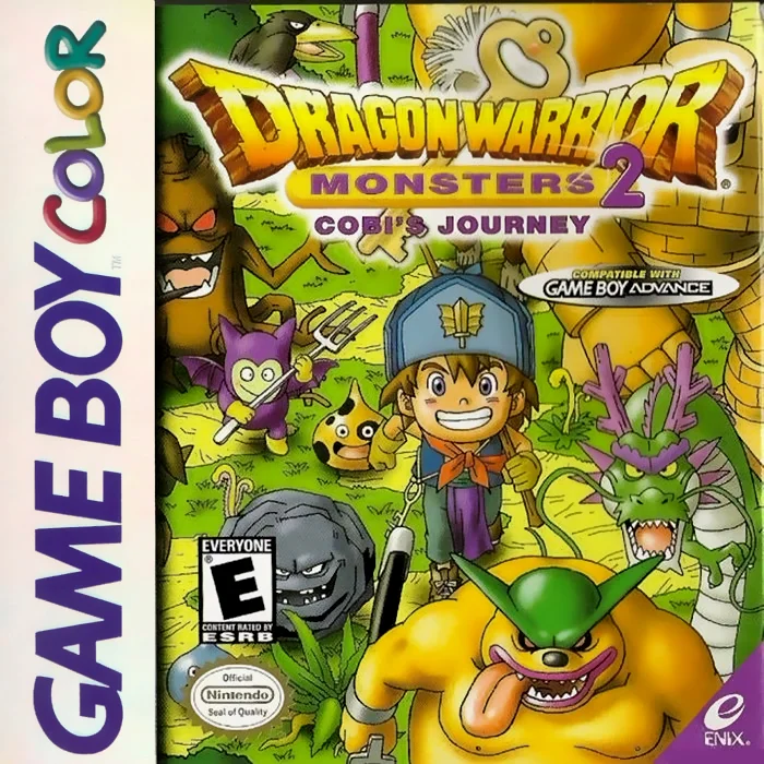 Jaquette de Dragon Warrior Monsters 2 Cobis Journey 1 sur Game Boy Color
