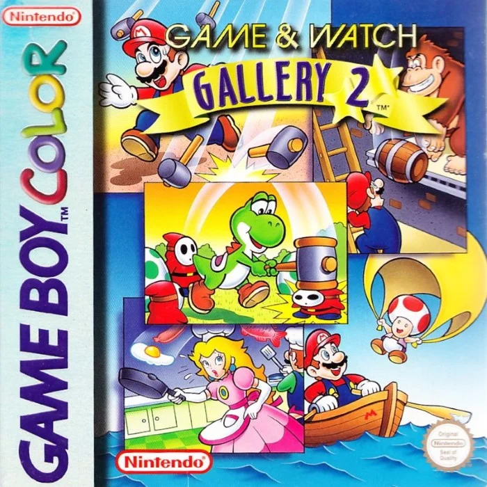 Jaquette de Game Watch Gallery 2 sur Game Boy Color