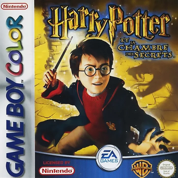 Jaquette de Harry Potter Et La Chambre Des Secrets sur Game Boy Color