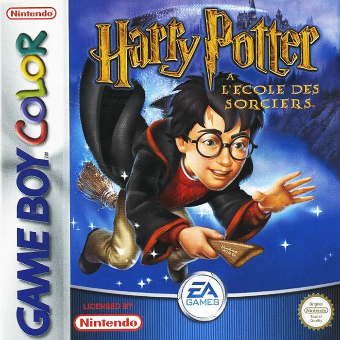 Jaquette de Harry Potter a lEcole des Sorciers 1 sur Game Boy Color