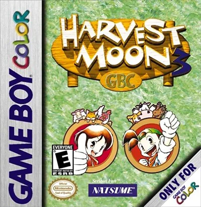 Jaquette de Harvest Moon 3 GBC 1 sur Game Boy Color