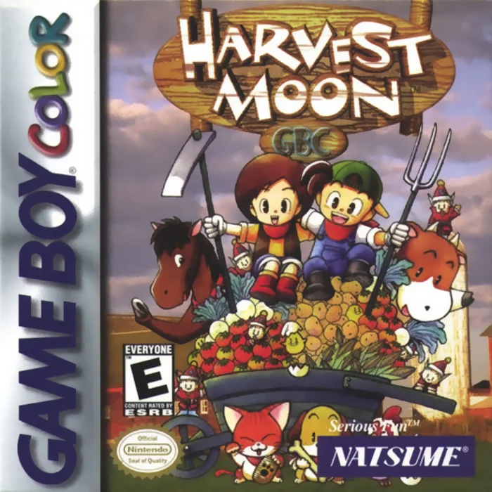 Jaquette de Harvest Moon GBC 1 sur Game Boy Color
