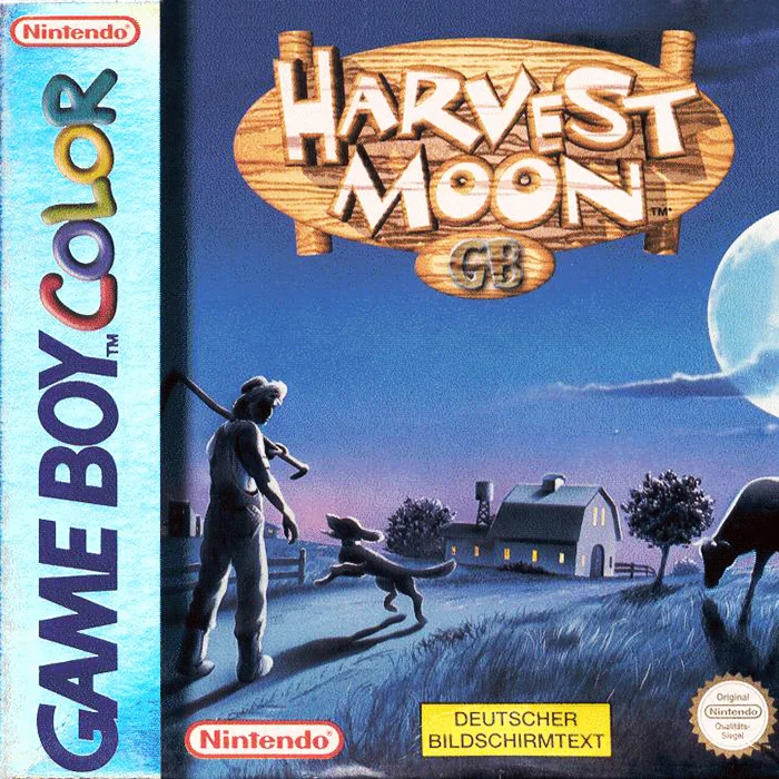 Jaquette de Harvest Moon GBC sur Game Boy Color