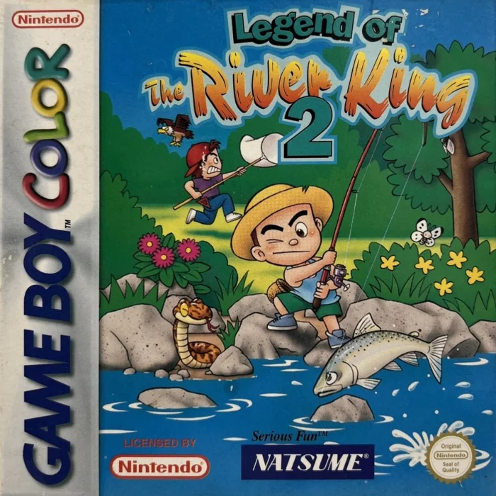Jaquette de Legend of the River King 2 1 sur Game Boy Color