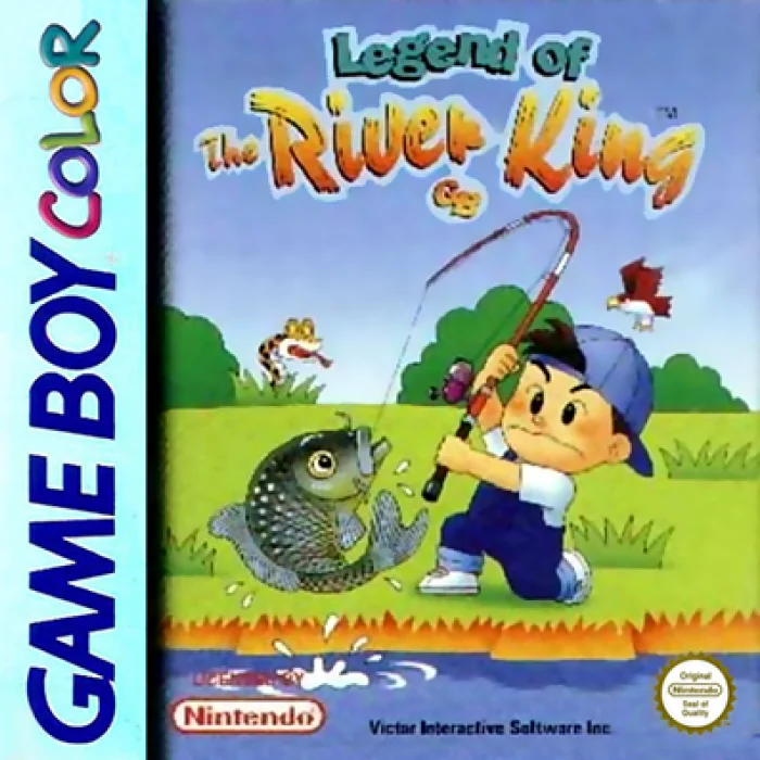 Jaquette de Legend of the River King GBC 1 sur Game Boy Color