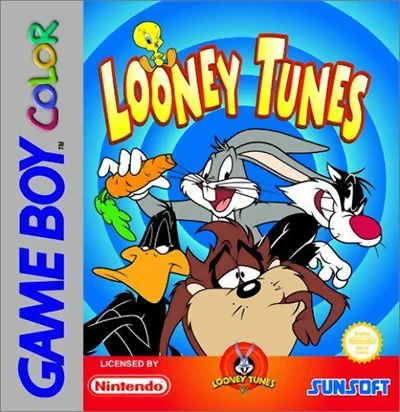 Jaquette de Looney Tunes sur Game Boy Color
