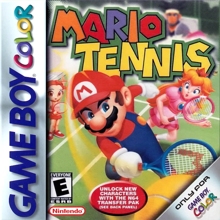 Jaquette de Mario Tennis sur Game Boy Color