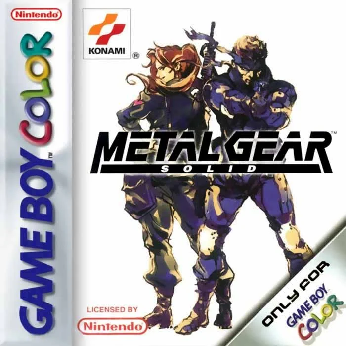 Jaquette de Metal Gear Solid sur Game Boy Color