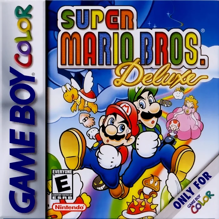Jaquette de Super Mario Bros. Deluxe sur Game Boy Color