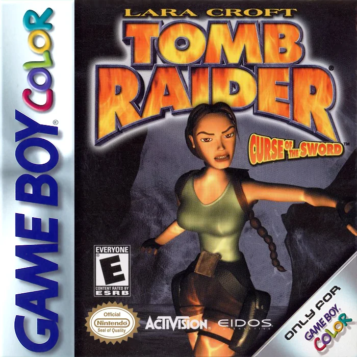 Jaquette de Tomb Raider Curse of the Sword 1 sur Game Boy Color
