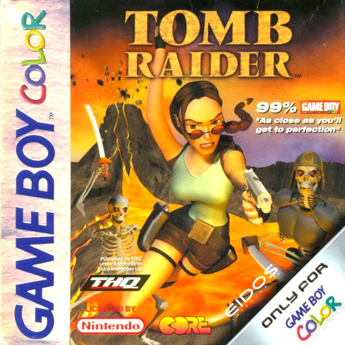 Jaquette de Tomb Raider Starring Lara Croft sur Game Boy Color