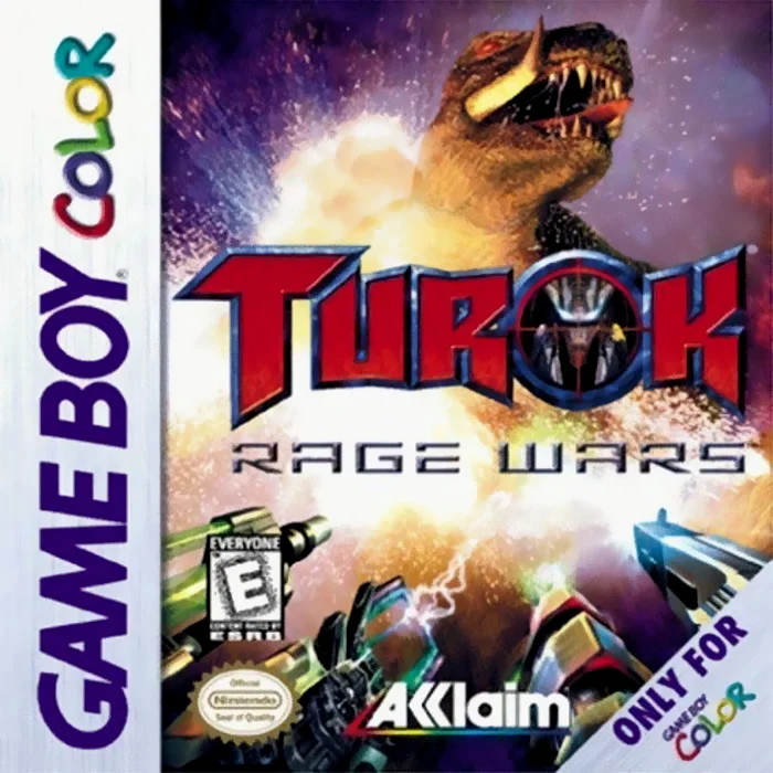 Jaquette de Turok Rage Wars 1 sur Game Boy Color