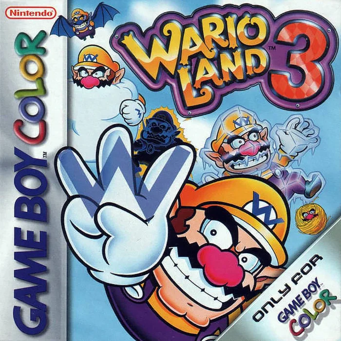 Jaquette de Wario Land 3 sur Game Boy Color