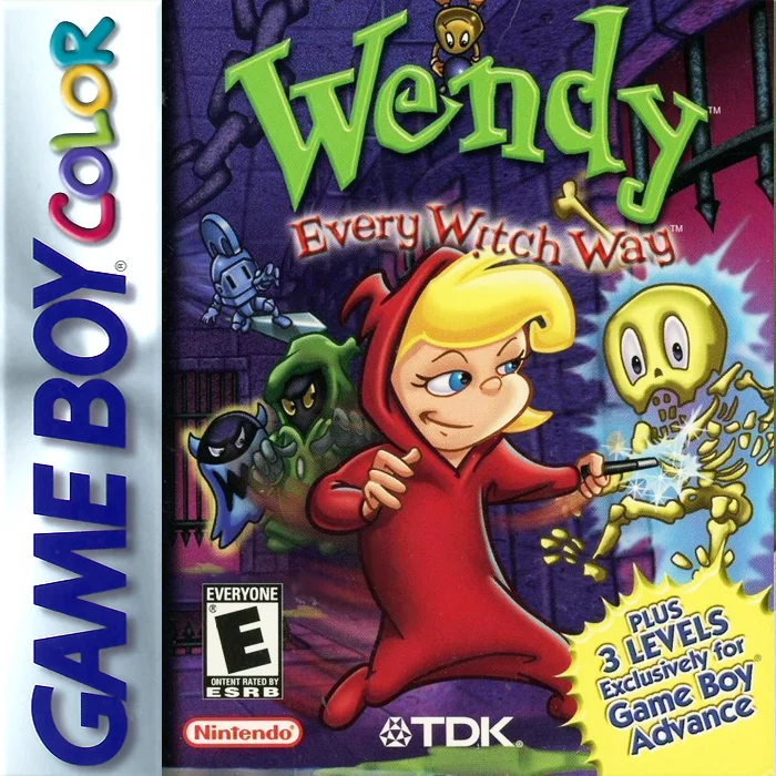 Jaquette de Wendy Every Witch Way 1 sur Game Boy Color