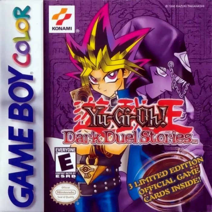 Jaquette de Yu Gi Oh Duel des Tenebres sur Game Boy Color