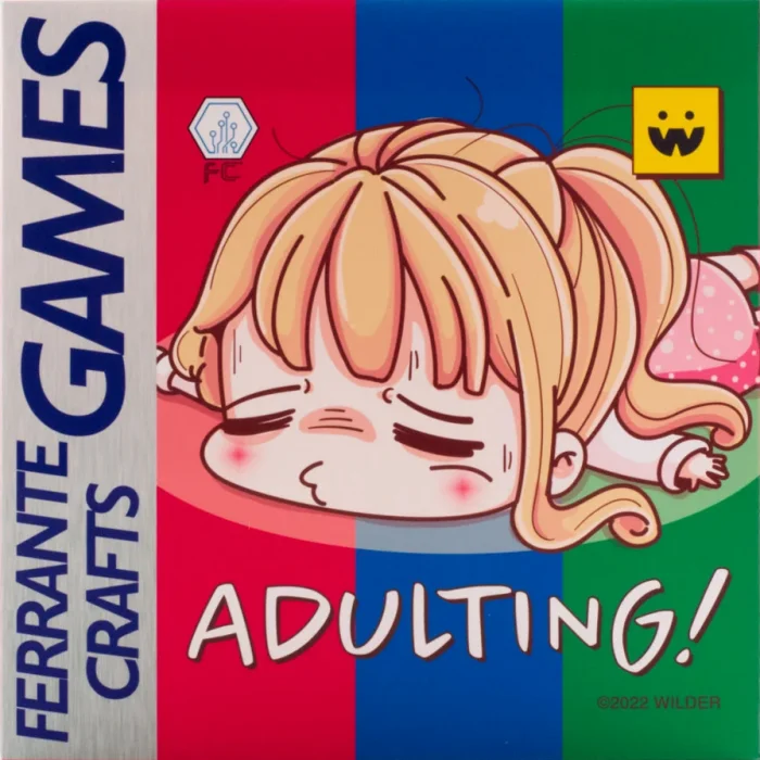 Jaquette de Adulting sur Game Boy