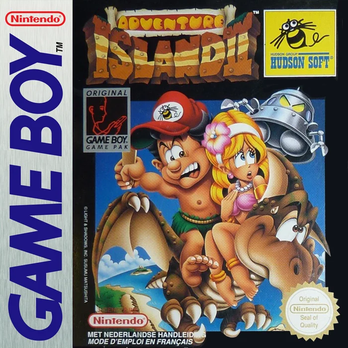 Jaquette de Adventure Island II sur Game Boy