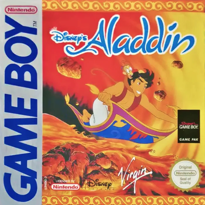 Jaquette de Aladdin sur Game Boy