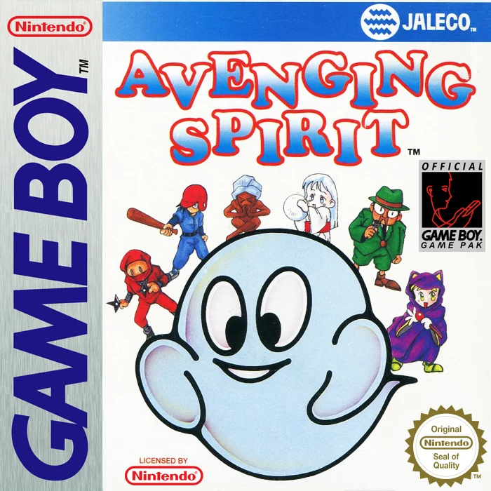 Jaquette de Avenging Spirit sur Game Boy